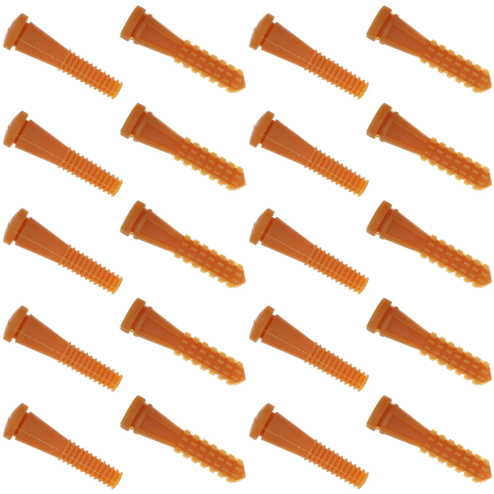 

20pcs Poultry Hair Removal Sticks Chicken Duck Goose Plucking Tool Rubber Fingers Replacement Parts Efficient Durable