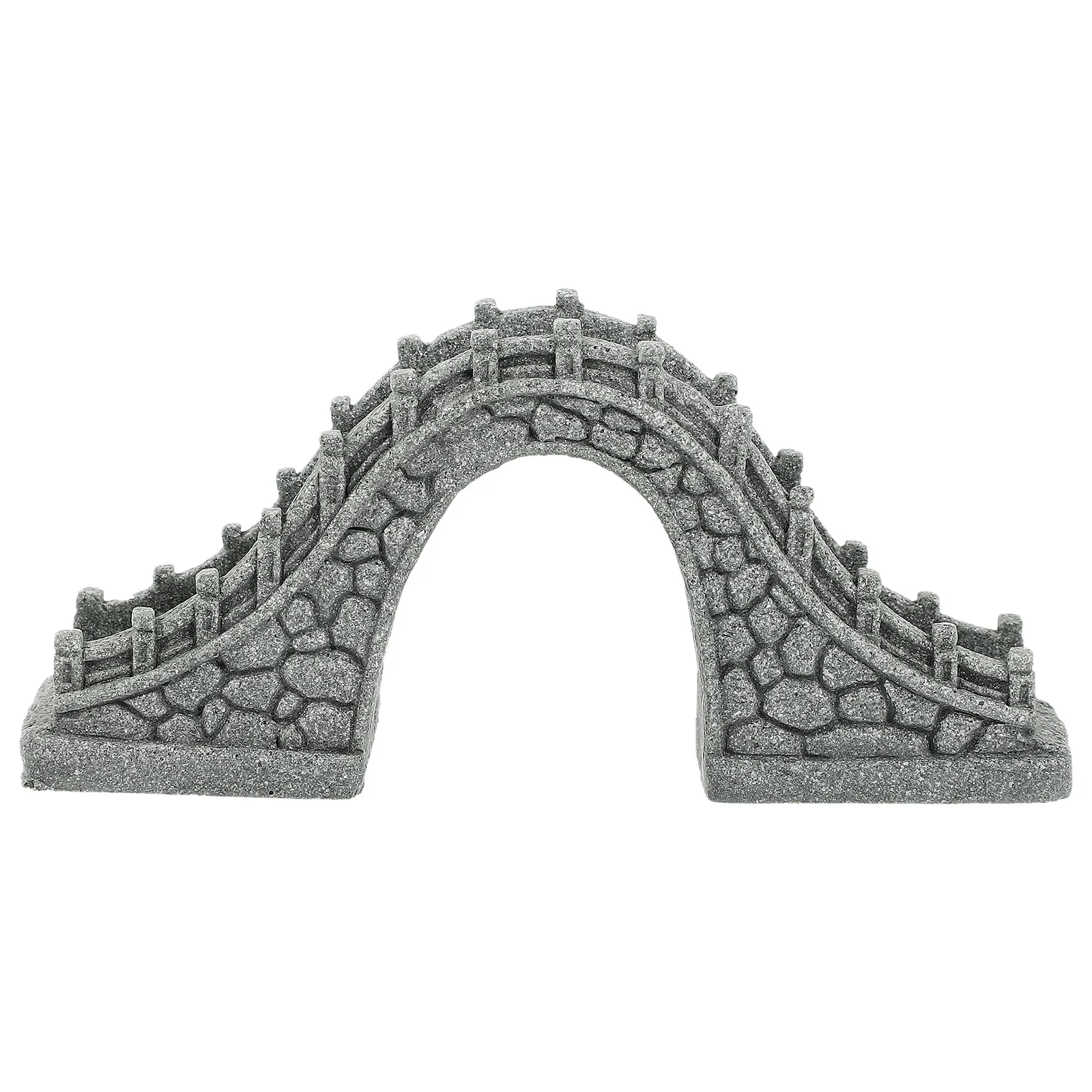 1pc Stone Bridge Sandstone Craft Miniature Decor For Micro Landscape Bonsai Ornament Fairy Garden Scene Layout Accessory