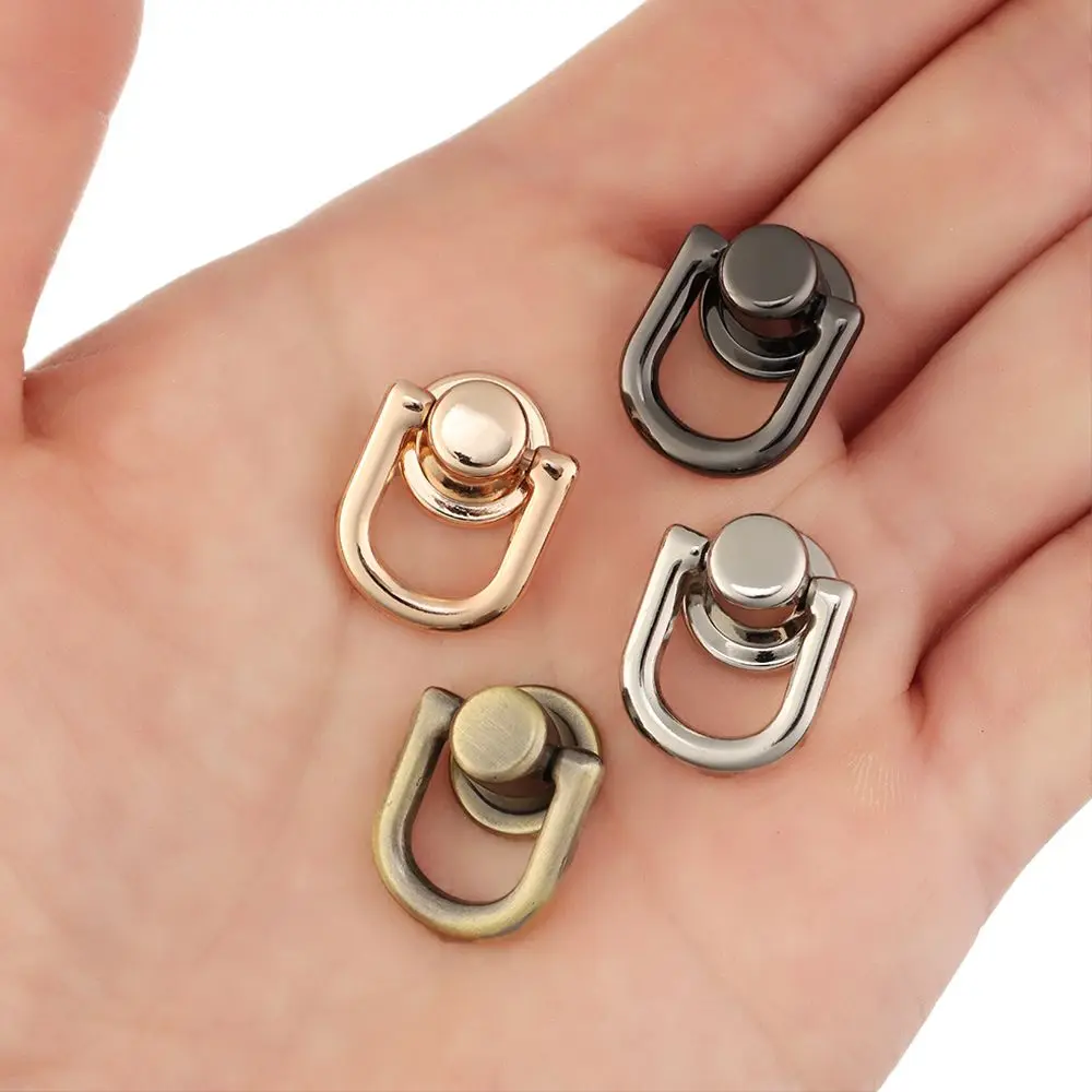 1pc Metal Bag Rivet Nail Buckle Studs Button Handbag Belt Hanger Leather Craft Luggage Bag Buckle Tong Snap Hardware Accessorie