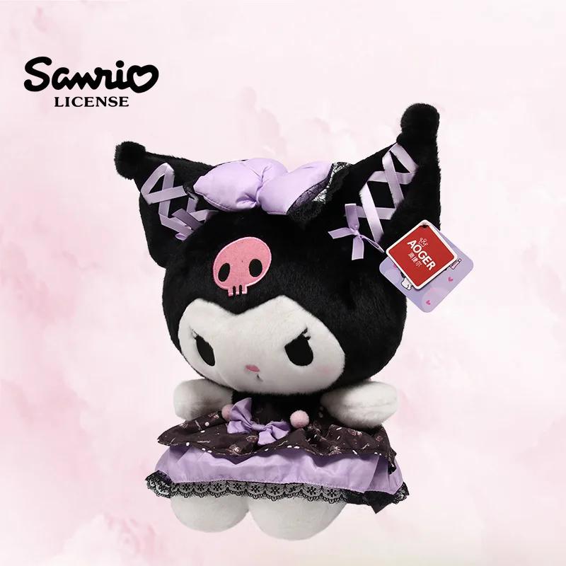 ตุ๊กตาซานริโอ้ คุโรมิ ซีรีส์งานเลี้ยง ตุ๊กตาผ้ากำมะหยี่น่ารัก เมโลดี้ ตกแต่งห้องนั่งเล่น โซฟา ของตกแต่งแฟชั่น ของขวัญเทศกาลสำหรับเด็ก