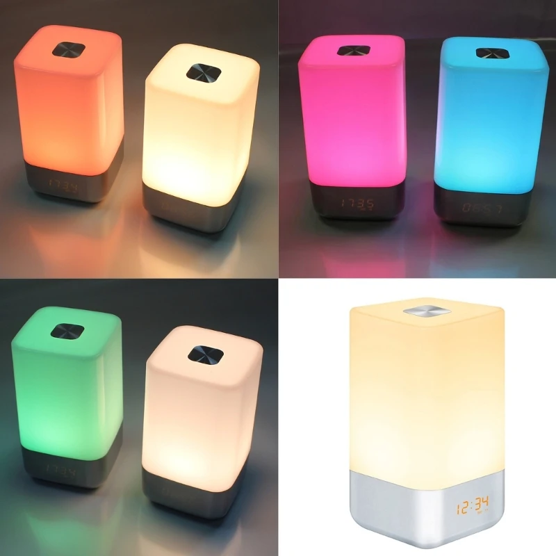 

Cordless Mini Lamp Dimmable LED Touch Lamp for Bedroom Mood Lighting Simulated Sunrising Wake Up Naturally D2RD