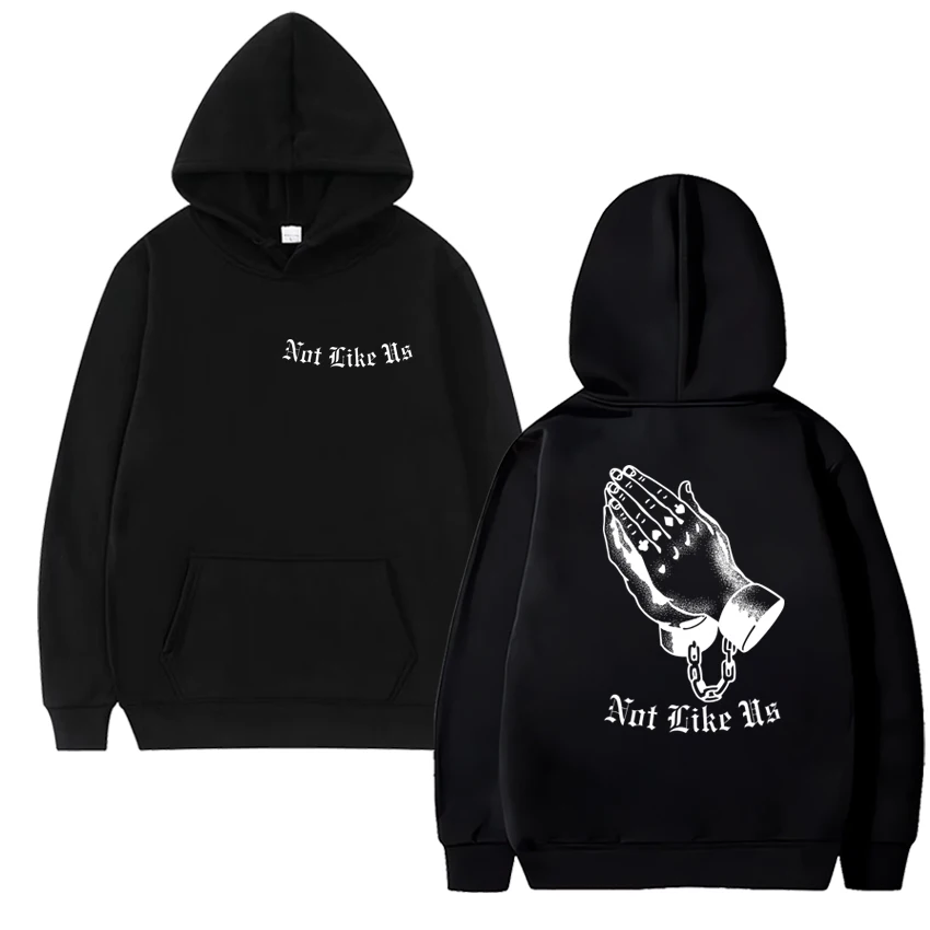 

High Quality Kendrick Lamar Not Like Us hip hop printed Hoodies 2025 Unisex vintage Casual Sweatshirt Men women Fleece pullovers