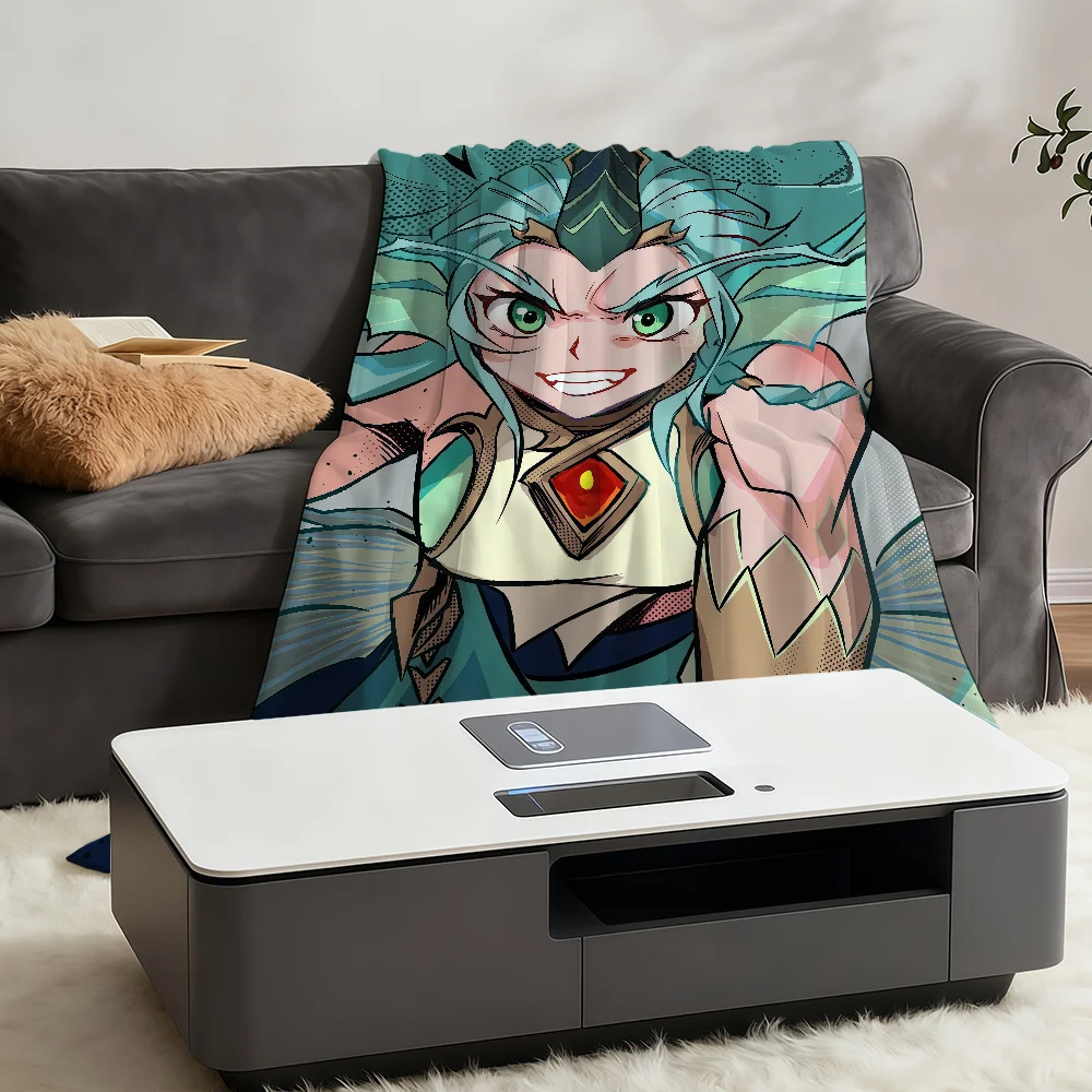 Blanket Throw Super Cosy Plush Bang Living Bang Room M-Mobile Sofa L-Legends Couch Childish Kalea Birthday Gifts
