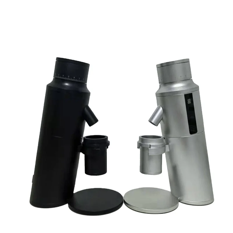 

New Arrival 64 Burr Electric Single Dose Espresso Coffee Grinder LCD Display Stainless Steel Burr Aluminum For Household Use