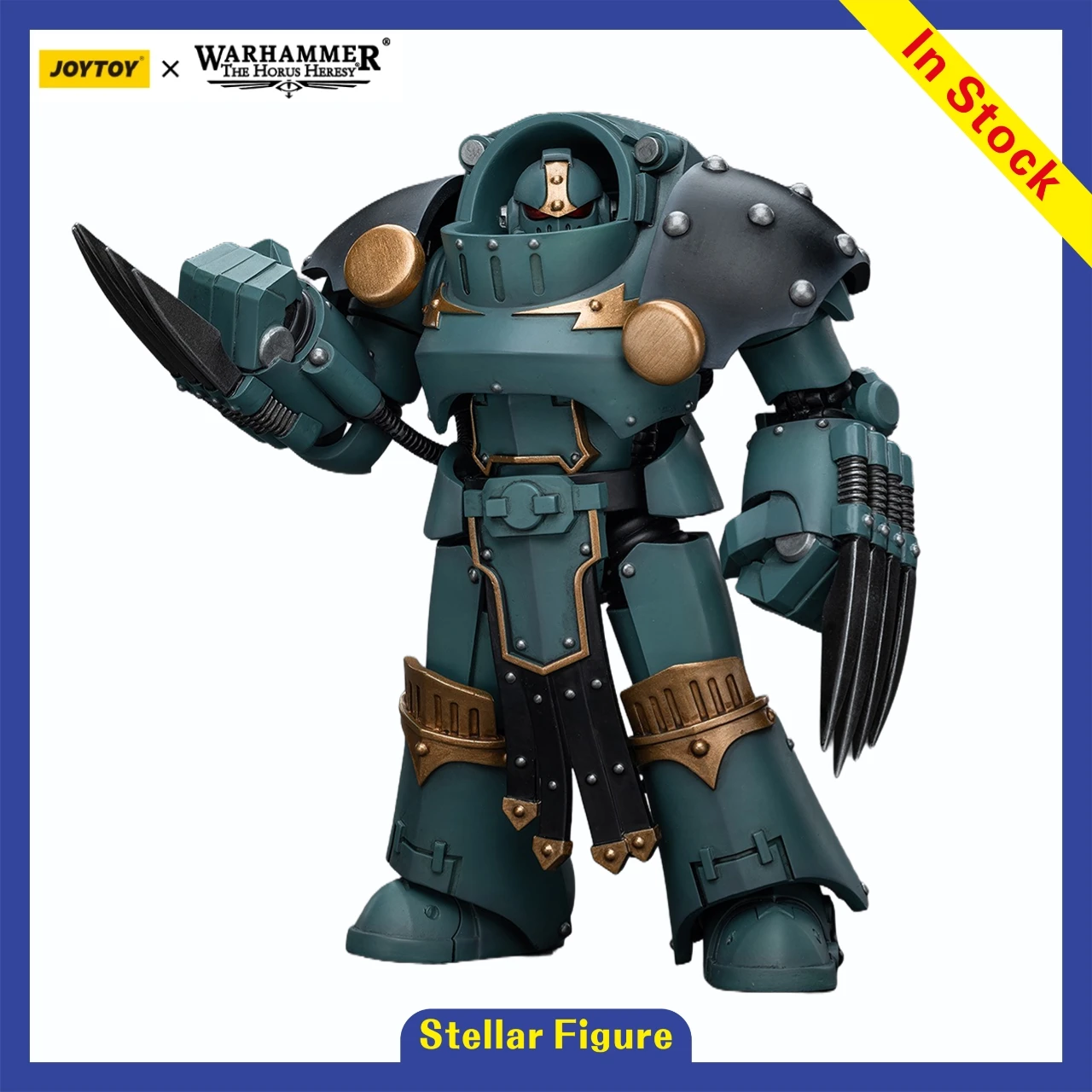 

【SF】JOYTOYS 1/18 Фигурка Warhammer 40K Sons Of Horus Tartaros Terminator Squad Prime, модель, игрушка, подарок