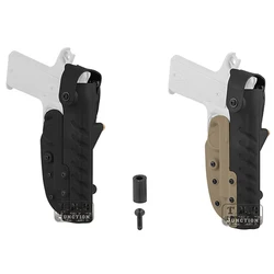 Tactical SOC Level II Retention Kydex Holster With Screws RTI System Right Waist Holster For Colt 1911