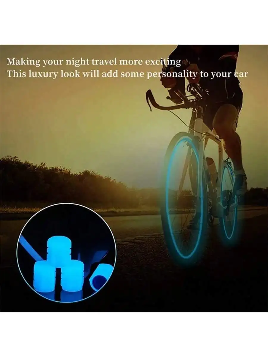 

Бестселлер: Светоотражающие колпачки для автомобильных шин, светящиеся в темноте колпачки для мотоциклов/электромобилей/велосипедов, излучающие свет.