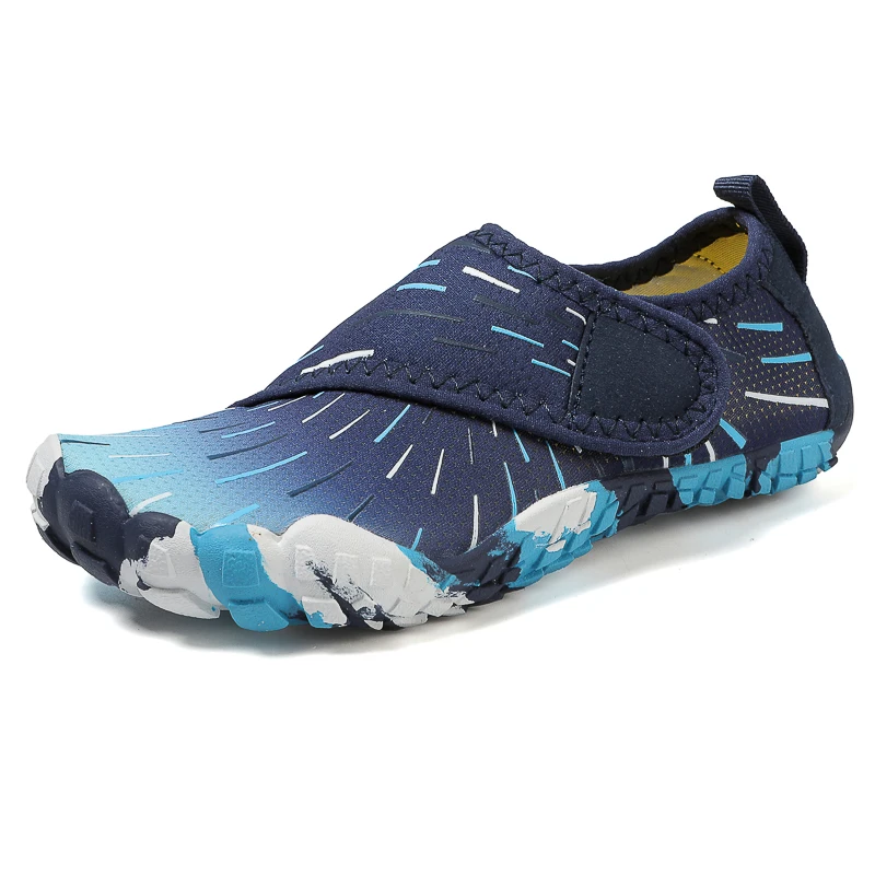 New Colorful Kids Aqua Shoes Beach Five Fingers Barefoot Water Shoes Summer Swimming Seaside Upstream Wading Children Sneakers