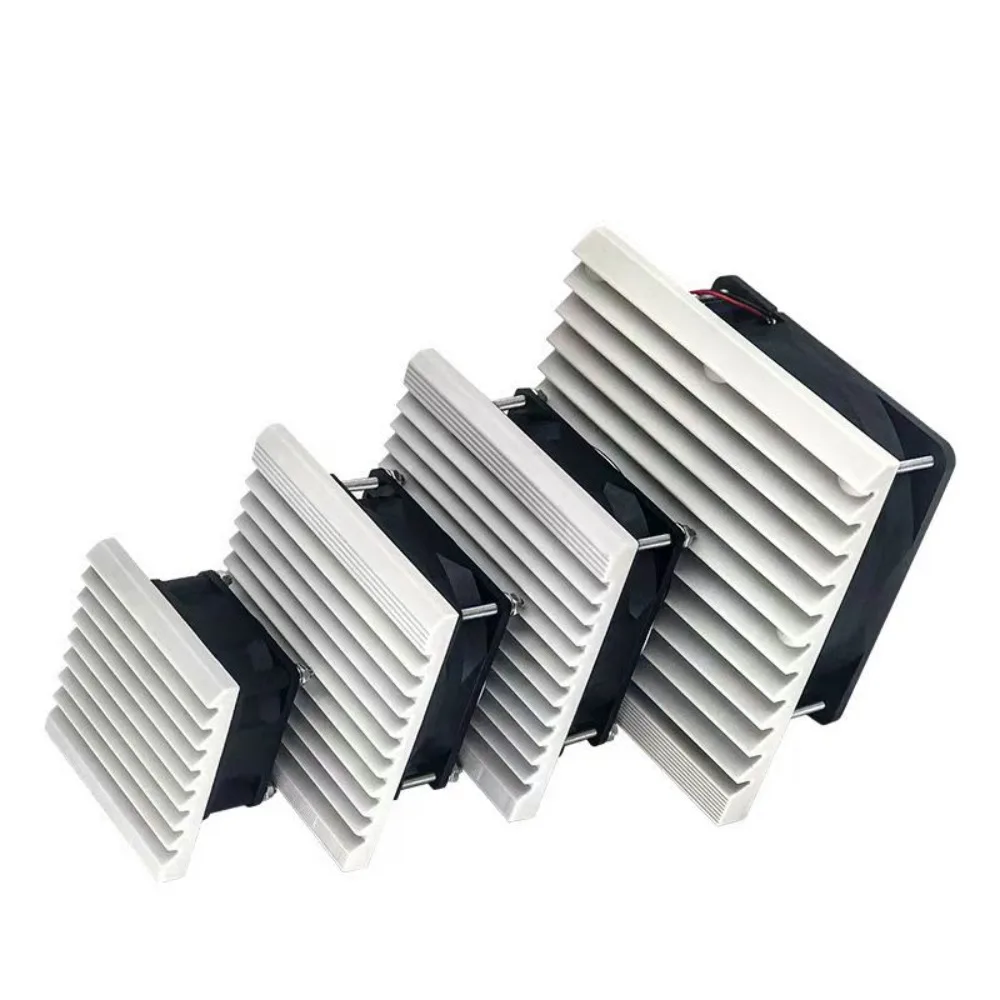 Control Cabinet Electric Cabinet Fan Shutters Quasi-industrial Cabinet Cooling Fan 220V Ventilation Filter Distribution Box