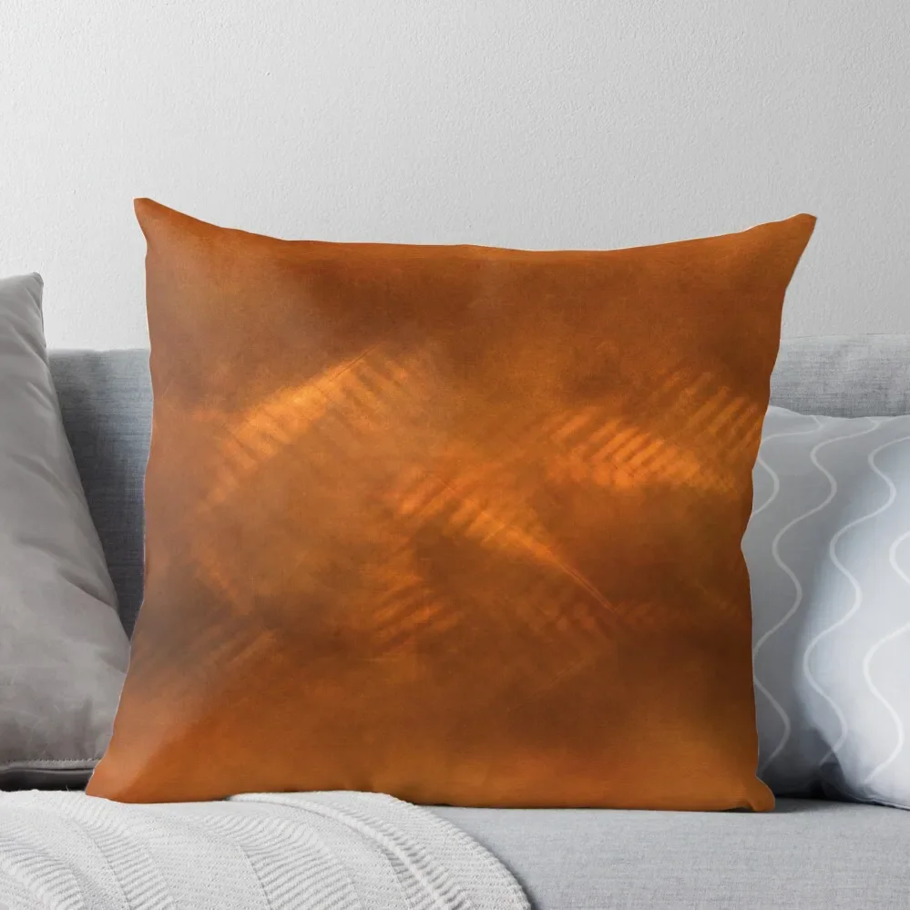 

Orange Copper Throw Pillow Decorative Cushions Pillow Case Christmas