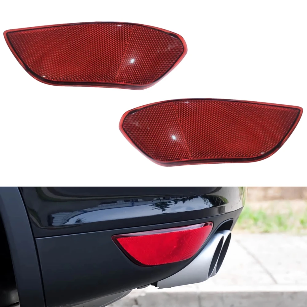 

Rear Bumper Reflector For Porsche Cayenne 2011 2012 2013 2014 Reflective Accessories Parts OE 95863110500 95863110600