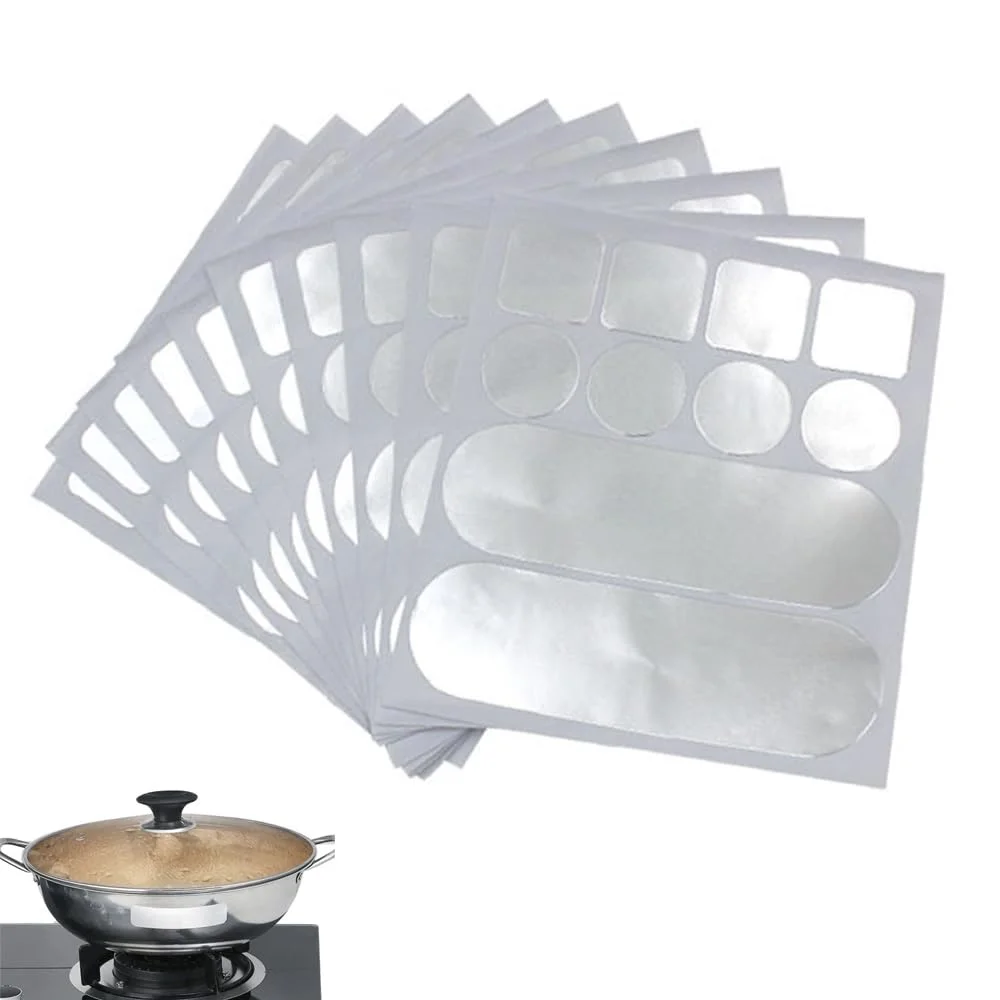 10/30 Sheets Frying pan Repair Patch Hole Mending Pot Stickers Bracket Leaking Patch for Pot Accessories Repair Soup Pot