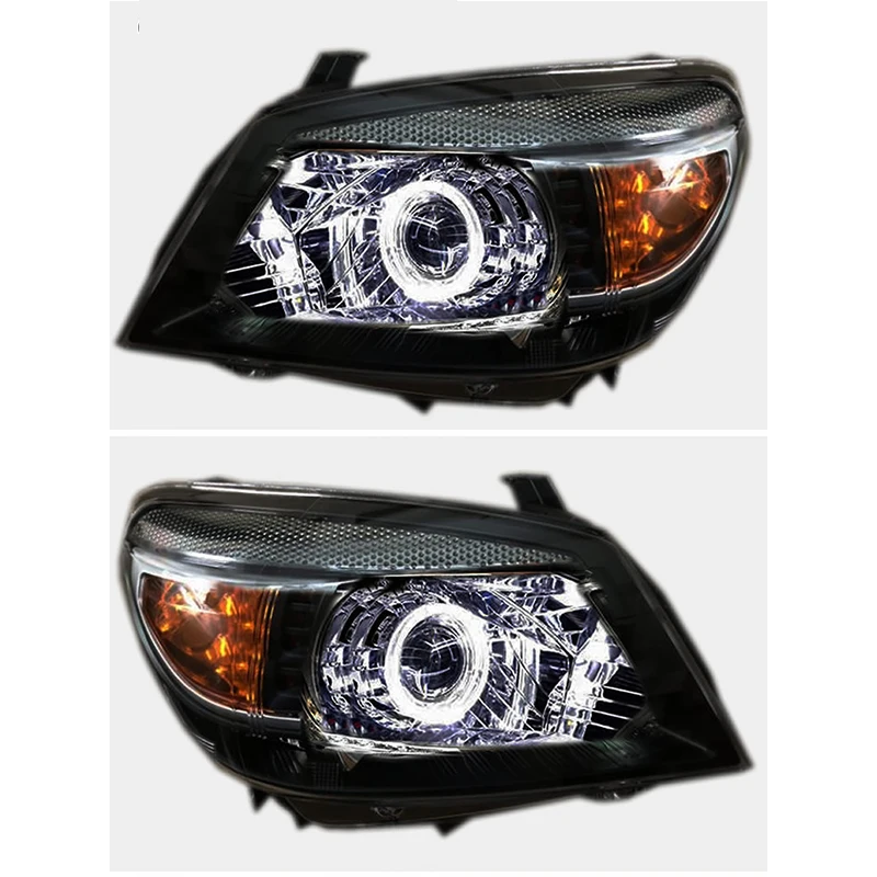 Customized Full LED Headlights For Ford Everest Bi-xenon Projector Lens Front Lamps With DRL view 4