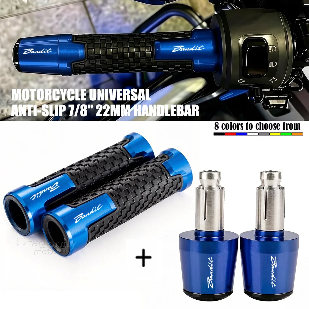 For Suzuki GSF600 BANDIT 600 1995 -2004 2001 2002 2003 2000 Bandit Motorcycle Brake Clutch Lever 22MM Handlebar Hand Grips ends