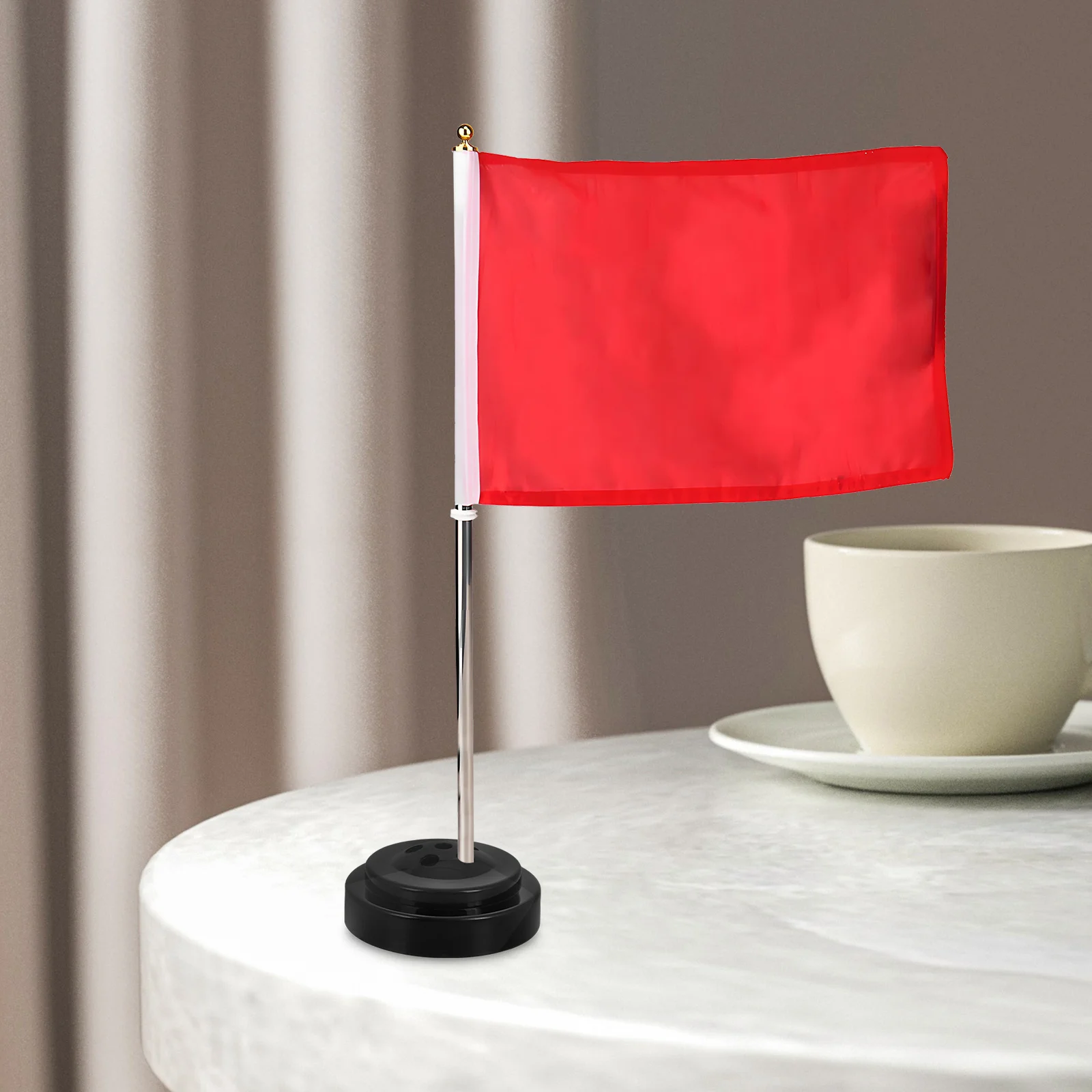 

8Pcs Mini Flag Stand for Small Flags Portable Durable Plastic Flagpole Holder for Office Home Party Decor Flag Stand