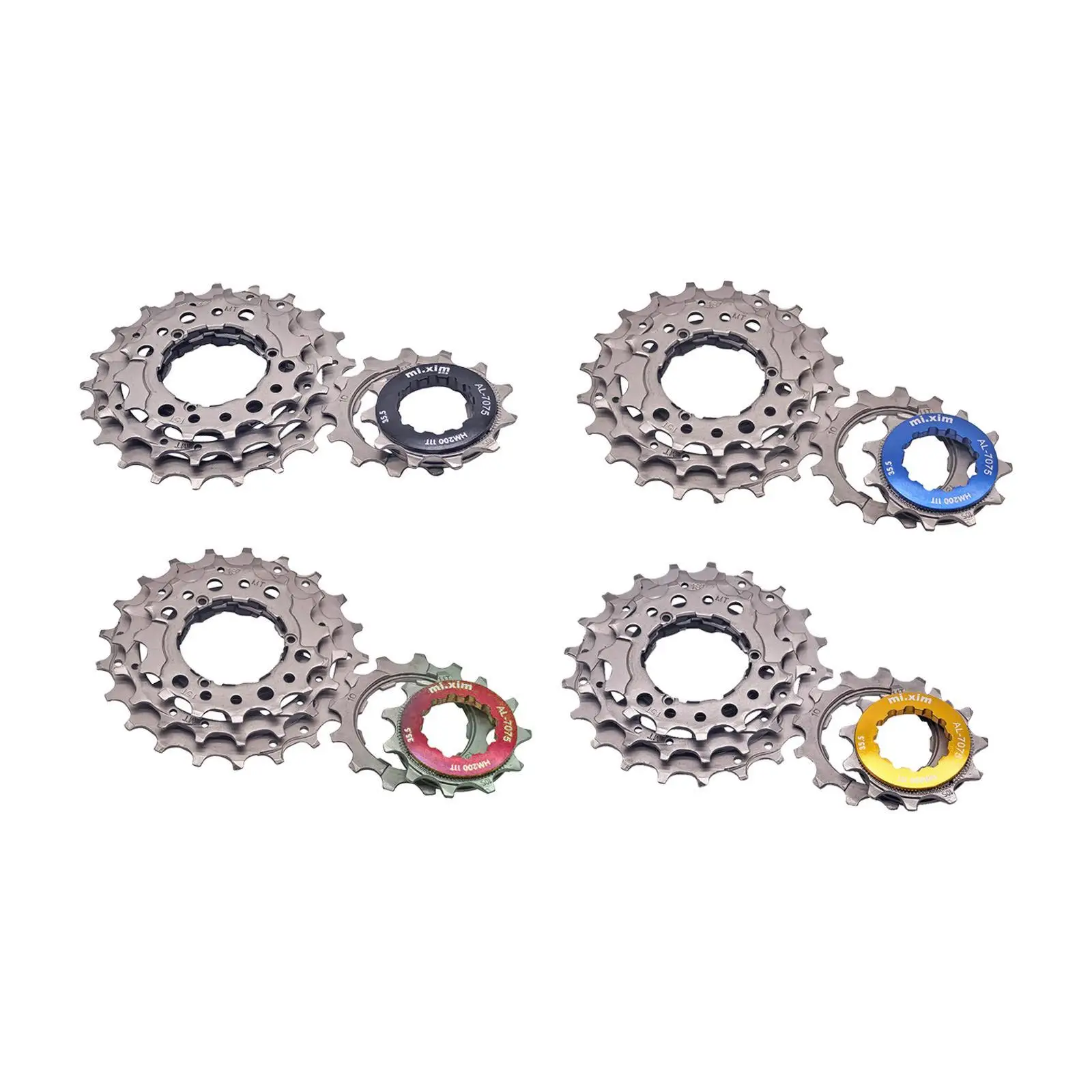 Bike 5 Speed Cassette Easy Installation Sturdy Bicycle Freewheel 11-13-15-18-21T