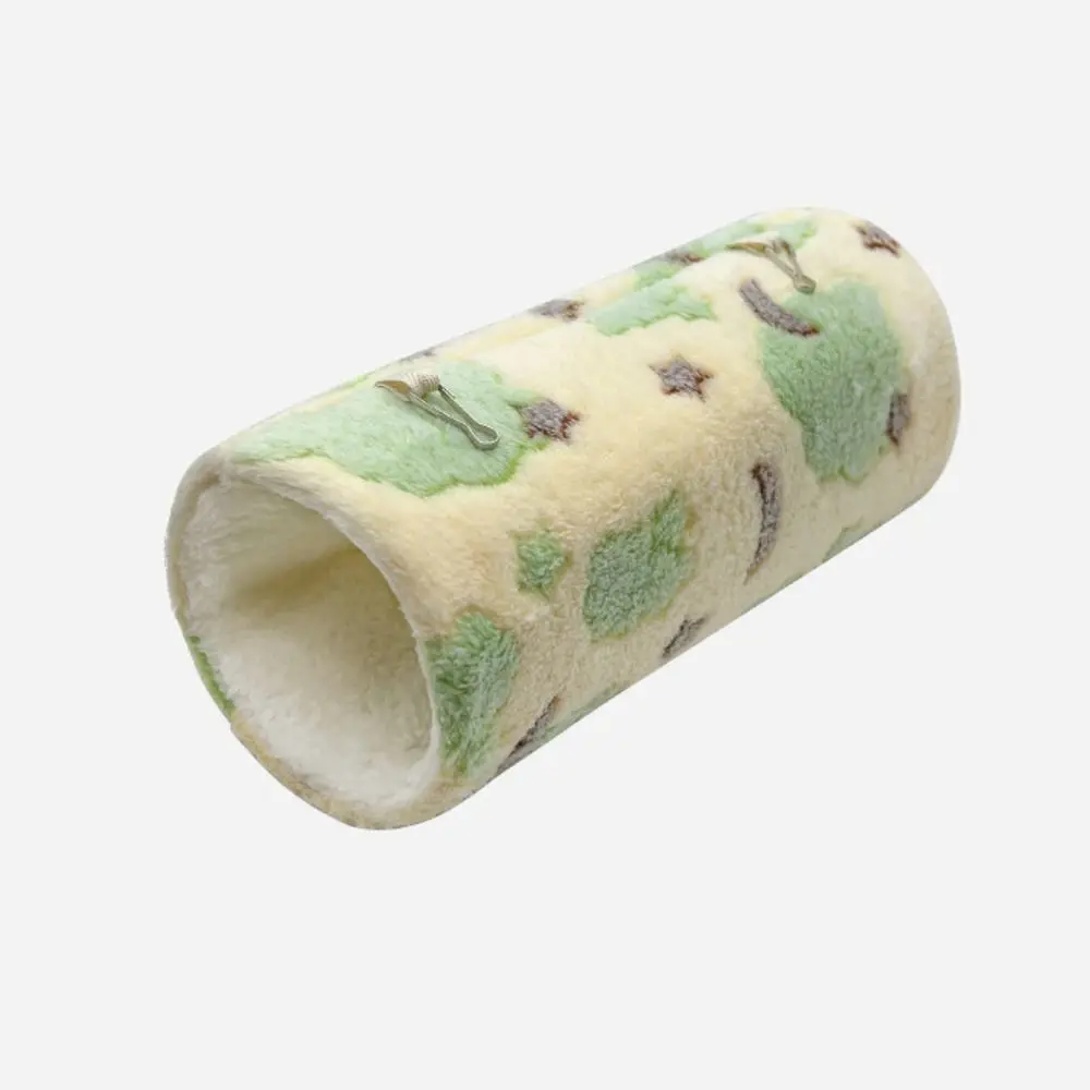 Tragbare Weiche Meerschweinchen-Tunnel Interaktive Waschbare Eichhörnchen-Frettchen-Tunnel Kauresistente Fleece-Gefütterte Hamster-Verstecke für Kleintiere – Detail 5