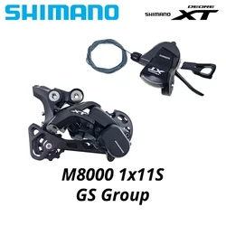 SHIMANO DEORE XT M8000 11s Groupset SL M8000 SHIFT LEVER + RD M8000 GS REAR DERAILLEUR 11 Speed SHIFTER GS MTB Bicycle Parts