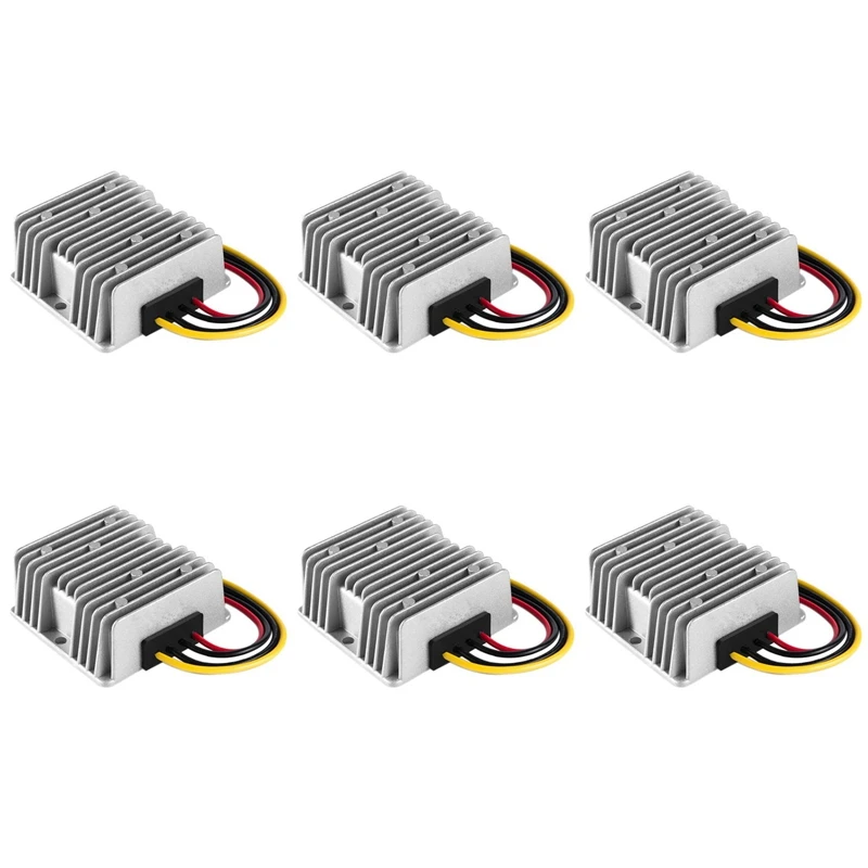 Hot TTKK 6X 24V To 12V 30A 360W DC DC Converter Step Down 24 Volt To 12 Volt Buck Regulator Voltage Transformer