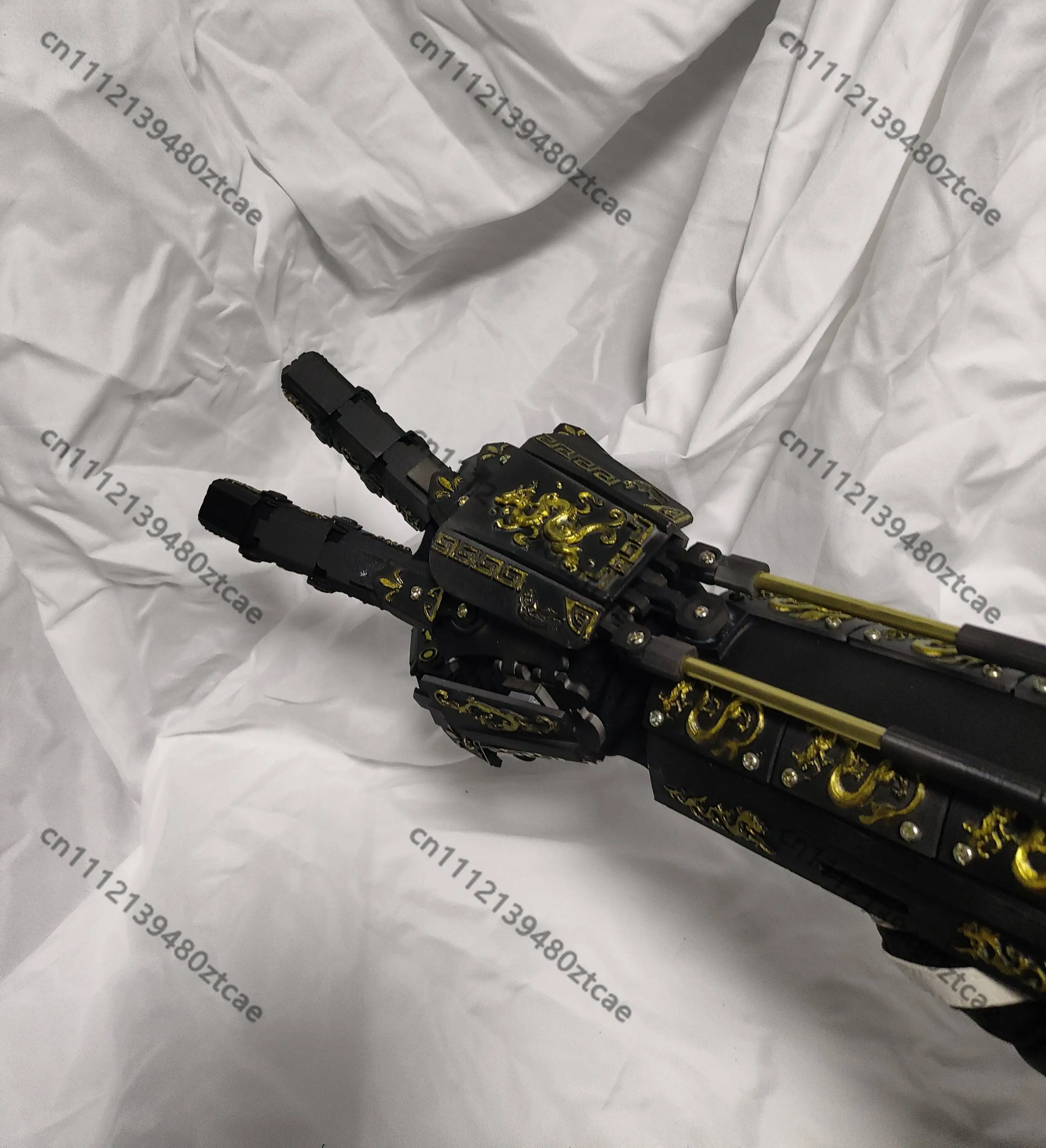Futuristic Wearable Mecha Gauntlet Tactical Arm Glove Custom Sci-Fi Cosplay Prop Cool Costume Accessory Gift