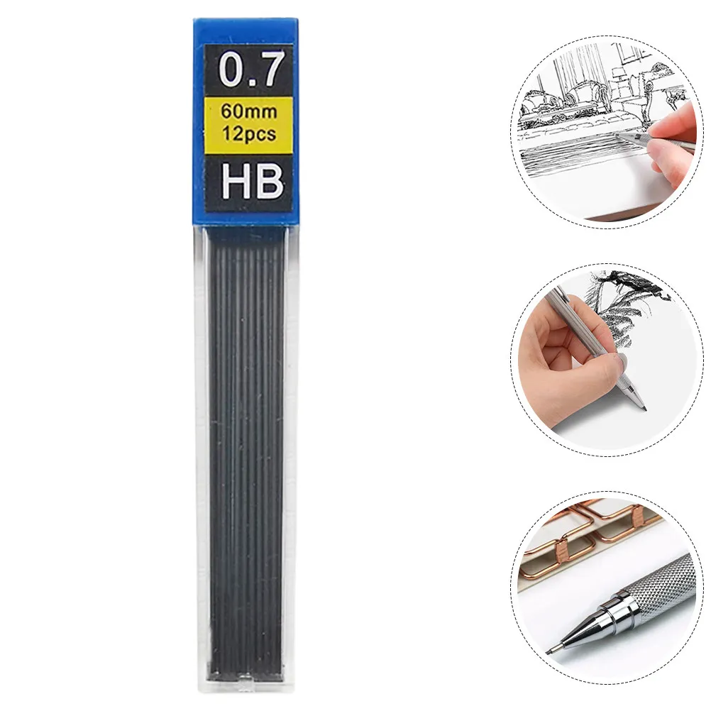 

240Pcs Mechanical Pencil Lead 0.7mm Refills Smooth Writing Sketching Drawing Pencils Stationery Supplies Painting Pencils Lead
