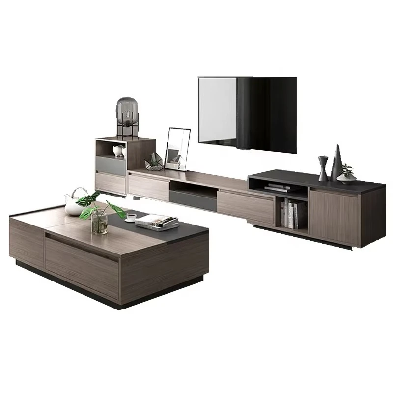 

Living room coffee table and TV stand set