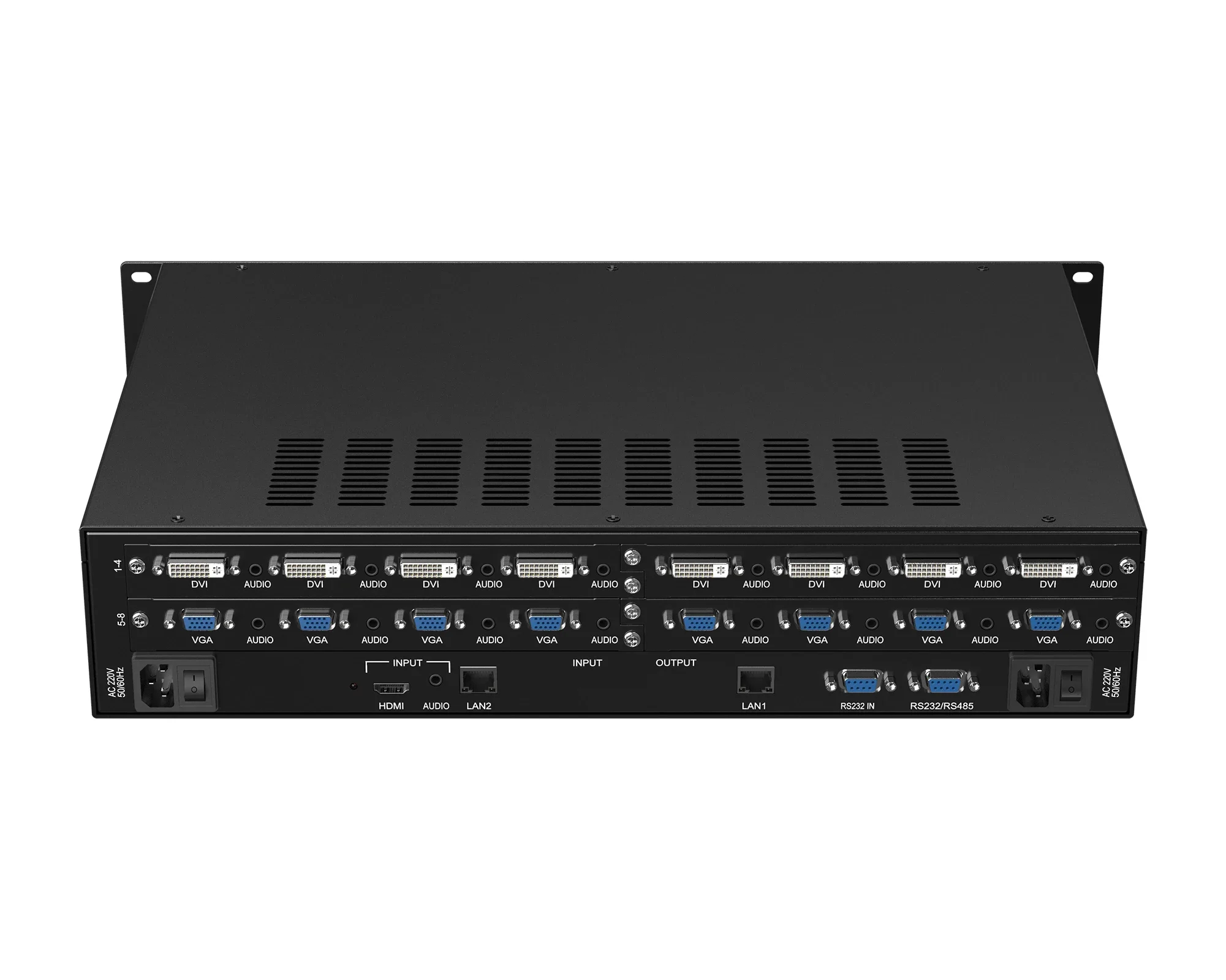 4K 60hz Hybrid Matrix Switcher Module Case 8x8 8 in 8 Out، متوفر لـ 4x4 8x8 8x16 16x16 32x32 36x36 72x72