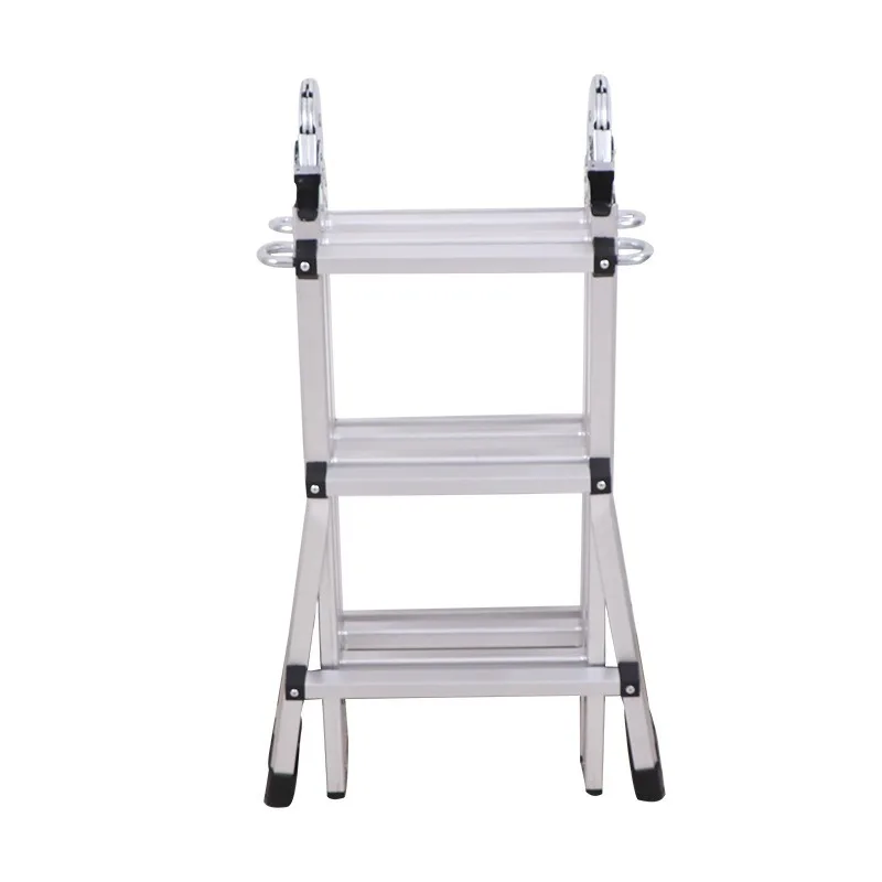 Household Giant Telescopic Ladder, Anti-shake Stable Multi-purpose Lift Drag Crawling Ladder