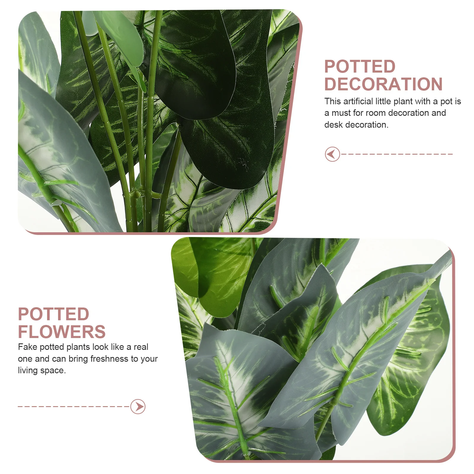 

Realistic Artificial Bonsai Fake Potted Plants for Desktop Home Decor No Maintenance Needed Lifelike Plant Ornaments Indoor Use