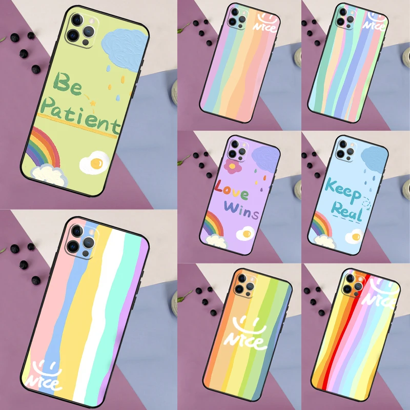 Rainbow Cute Cartoon Case For Samsung Galaxy M11 M12 M13 M14 M15 M06 M16 M36 M56 M31 M53 M32 M52 M35 M55 M34 M54