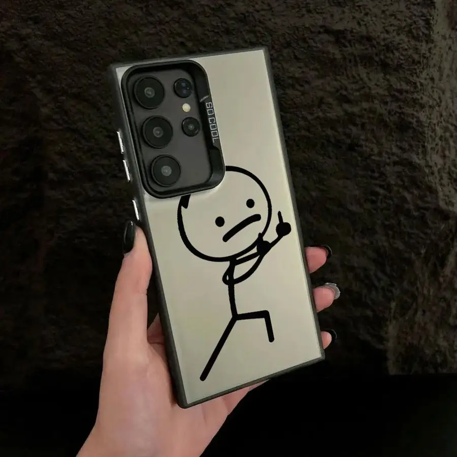 Cartoon Matchman Case for Samsung Galaxy S22 Ultra Note 20 Ultra S20 FE S25Edge S21 S24 FE S25 S23 Phone Cover