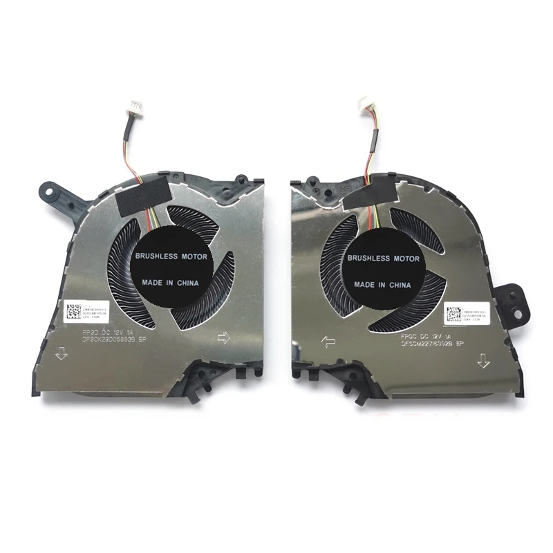 New Laptop CPU GPU Cooling Fan for ASUS Studiobook Pro 16 OLED H5600 H7600 H7600Z W7600Z3A Cooler DFSCM22716392B DFSCK22D05883B