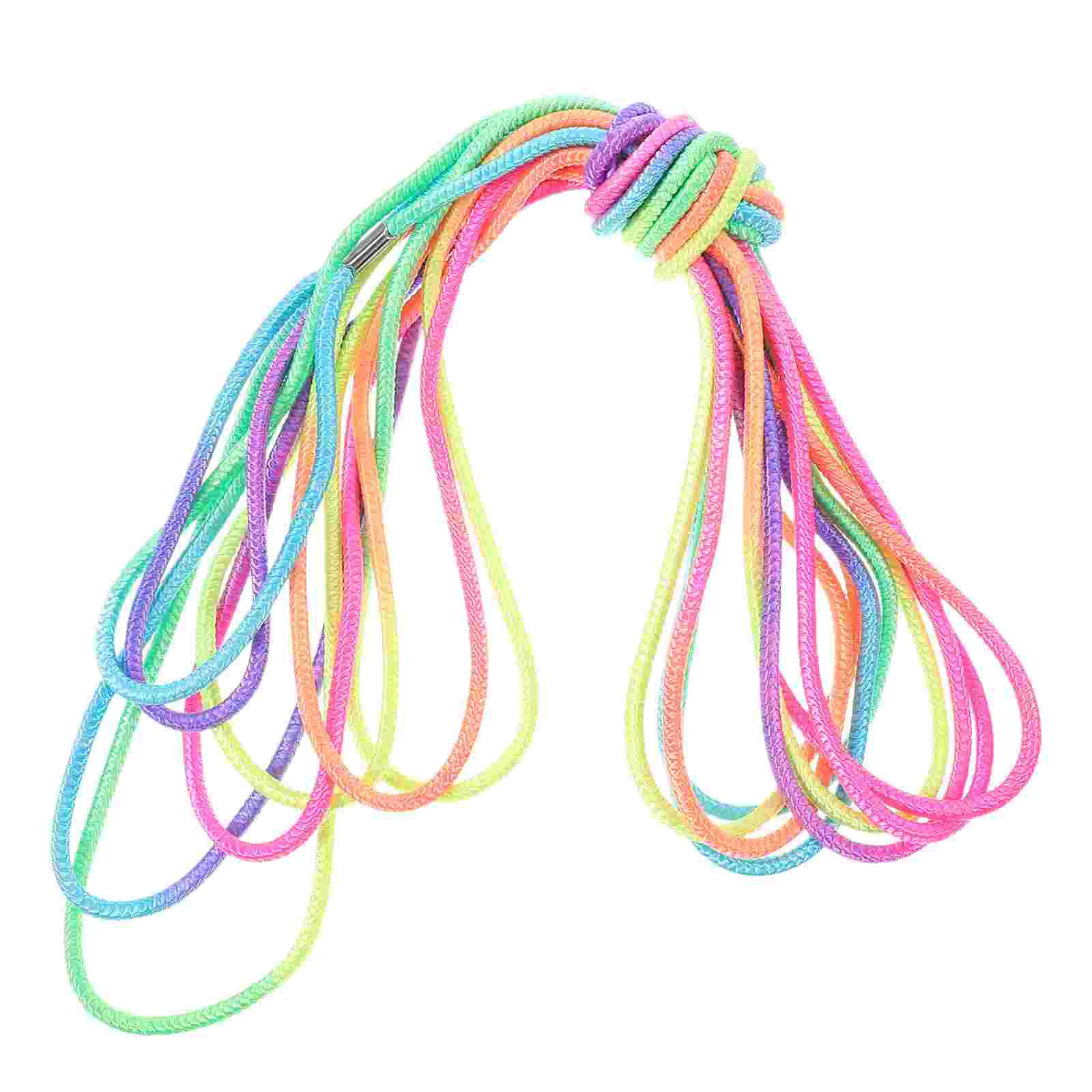 

Children's Rubber Band Jumpropes for Kids Skipping Sports Toys Workout Colored Elastic Weighted