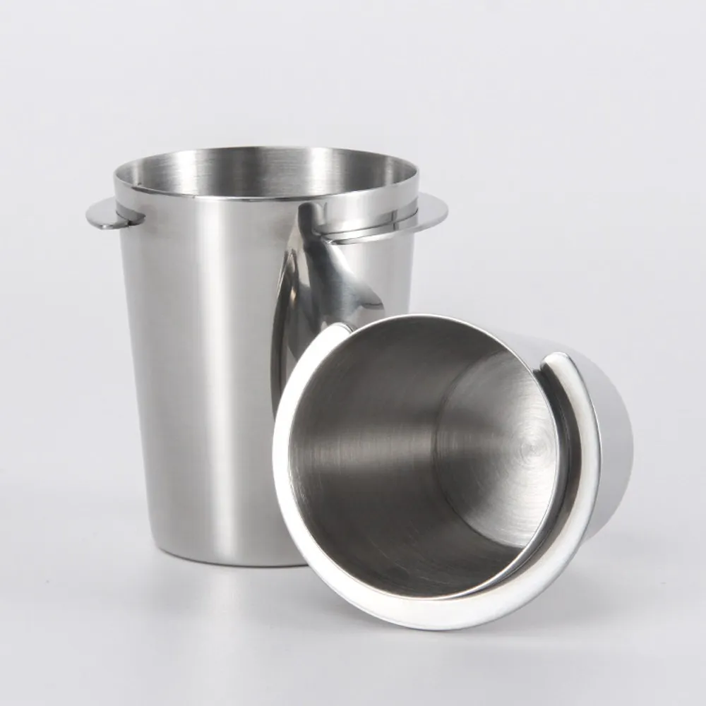 Mojia stainless steel coffee powder receiver 51mm,