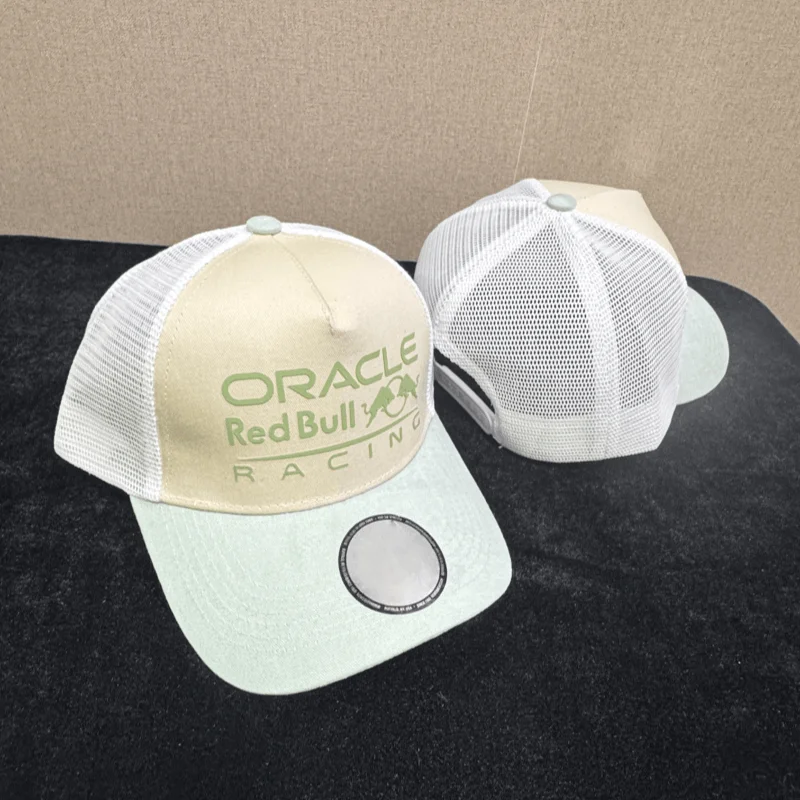 

Red Bull Baseball Cap Adjustable Mesh Cap Racing Hat Sun Hat Breathable Outdoor Unisex Headwear in Red Bull Color Scheme