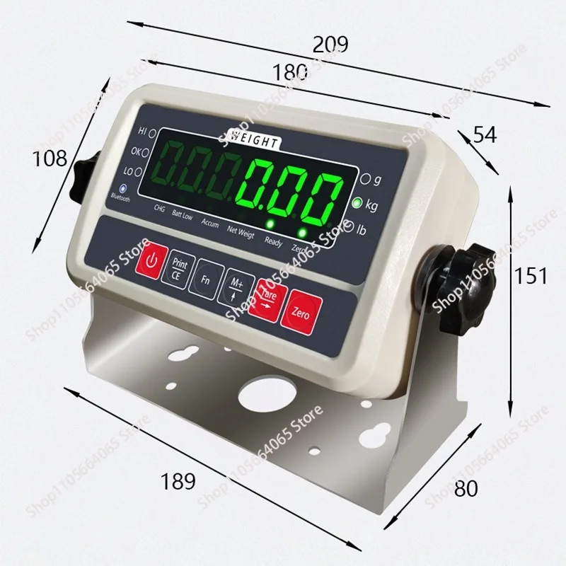 Fast Weighing Instrument Weighing Display Bluetooth Instrument Express Special  1pcs