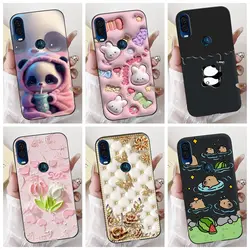 For Motorola One Vision Case for Moto XT1970-1 New style Silicone Soft Coque Cover For Motorola OneVison One Macro Fundas