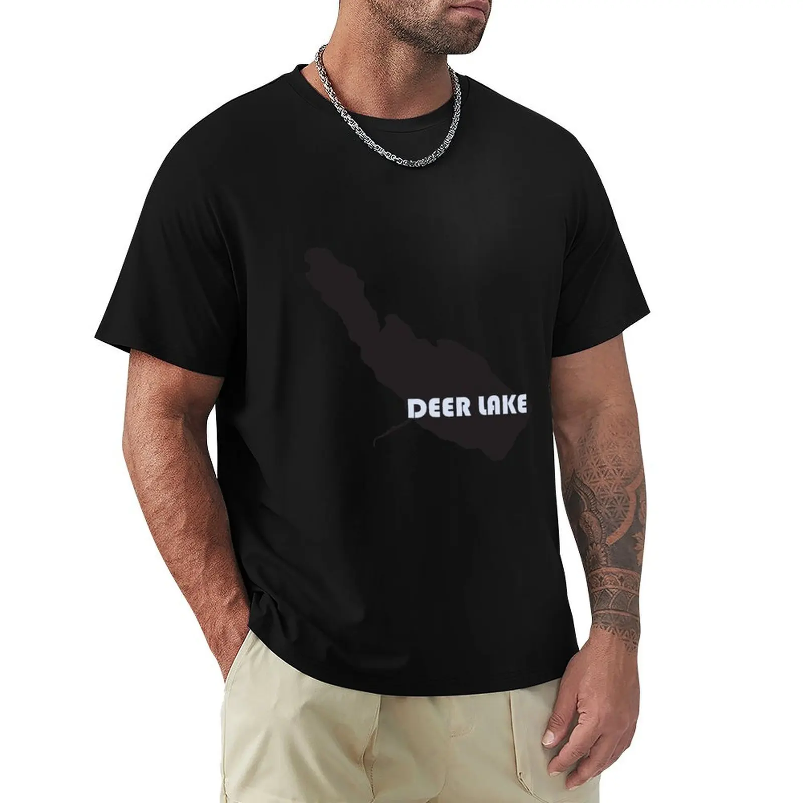 

Deer Lake, Clarkston, Michigan T-Shirt tees customs funny t shirts for men
