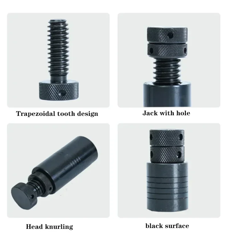 Cylindrical Screw Jack S20/S100 Mold Height Hoist Adjusting CNC Milling Injection Machine Cushion Block Manu-al Adapter