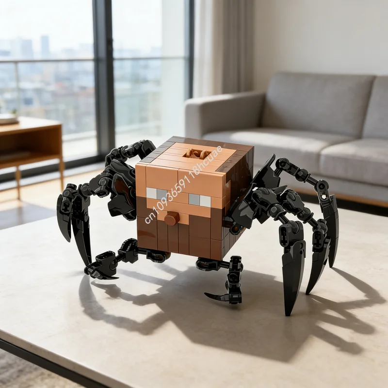 

116 деталей MOC: Конструктор «Аналоговый ужас» (Pierce Trite, Aphmau) из серии «Мой мир», развивающая игрушка, архитектурный конструктор, рождественский подарок, кирпичики