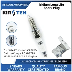 KIRSTEN Iridium Spark Plug for SMART CABRIO FORTWO Cabrio/Coupe ROADSTER M160 M132 0.7 1.0 Engine YR6NI332S KSP94595