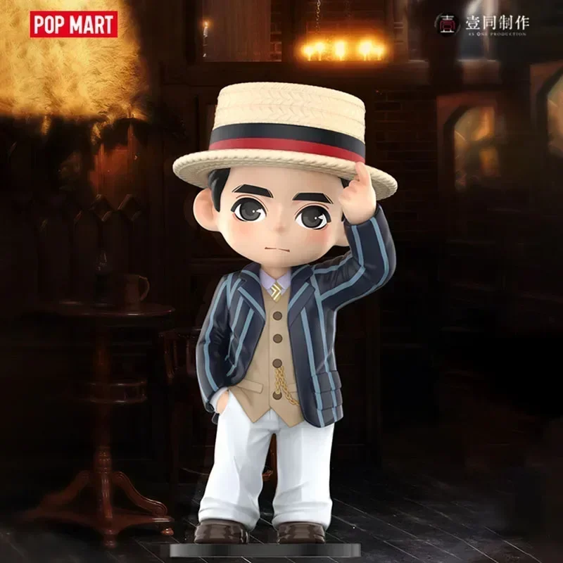 

POP MART ДЕТЕКТИВ CHINATOWN 1900 Серия слепая коробка игрушки Kawaii аниме фигурка Caixa Caja Surprise Mystery Box куклы подарок