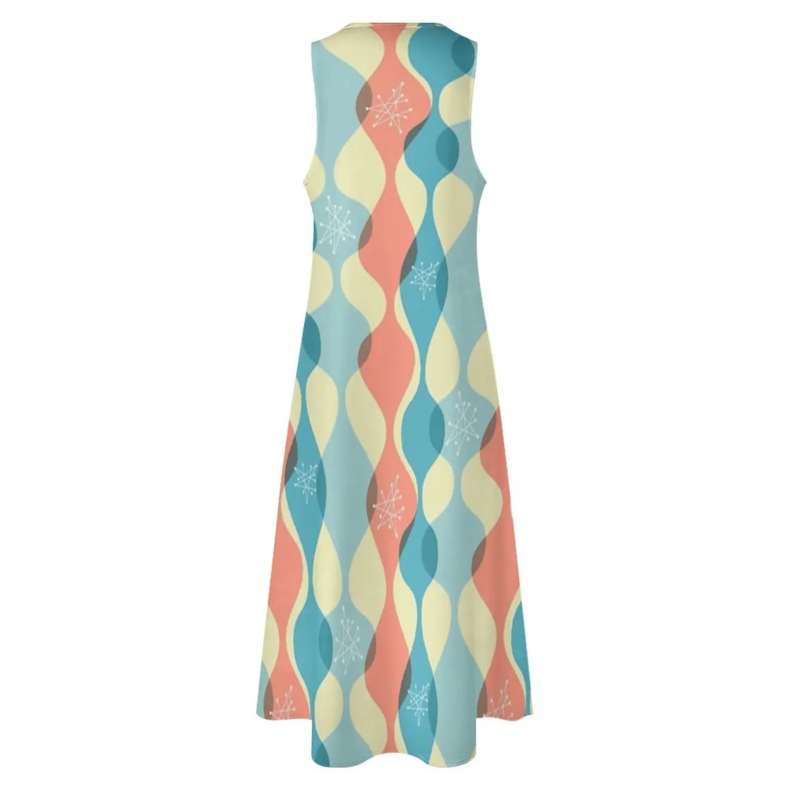 Meet the Retro 1950's Vestido largo vestidos para mujer 2025 vestidos de verano Vestidos casuales ropa para mujer