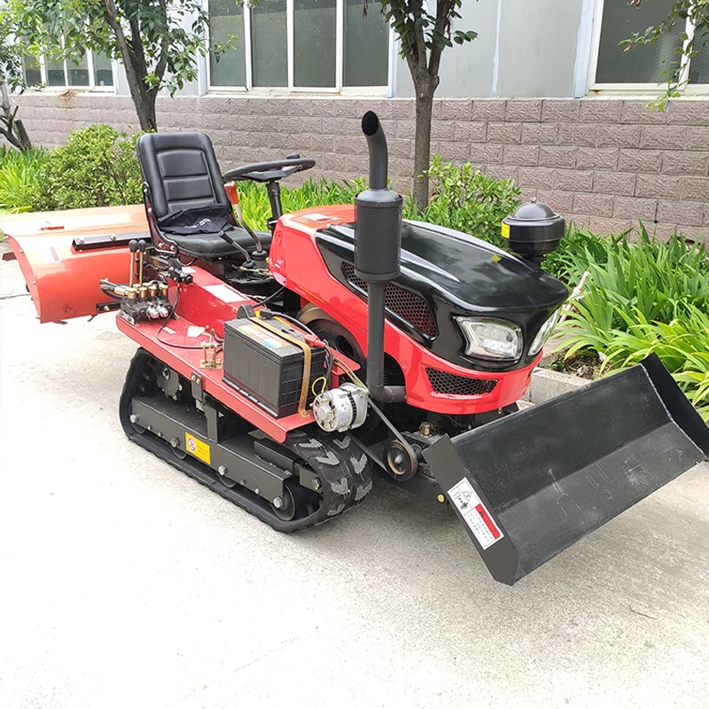 

Customized Rotary Tiller Small Crawler Rotary Tiller New Multi-Function Agricultural Cultivator Farm Plowing Machine