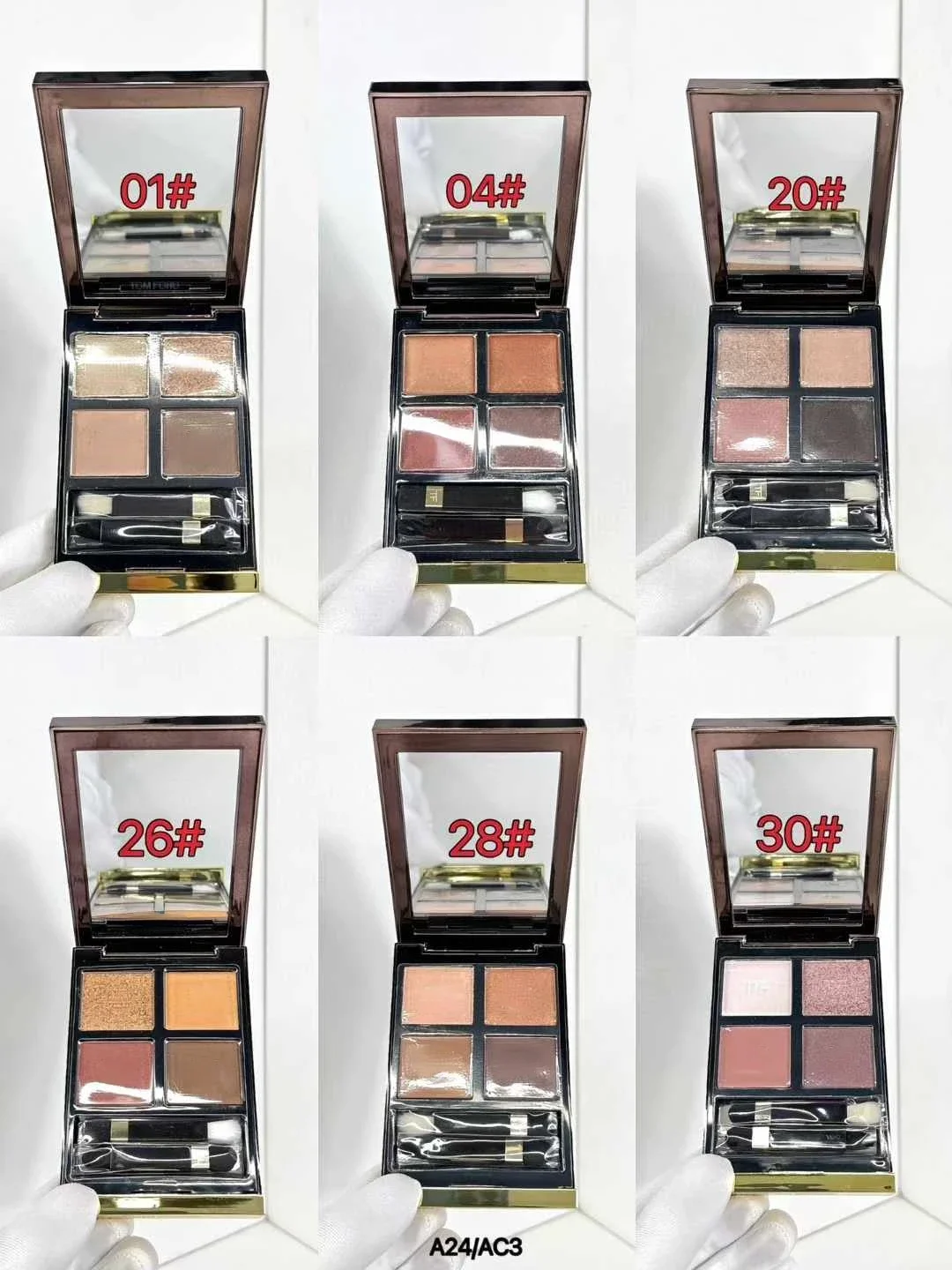 Paleta de sombra de ojos mate brillante, 4 colores, sombra de ojos desnuda Natural diaria, nueva