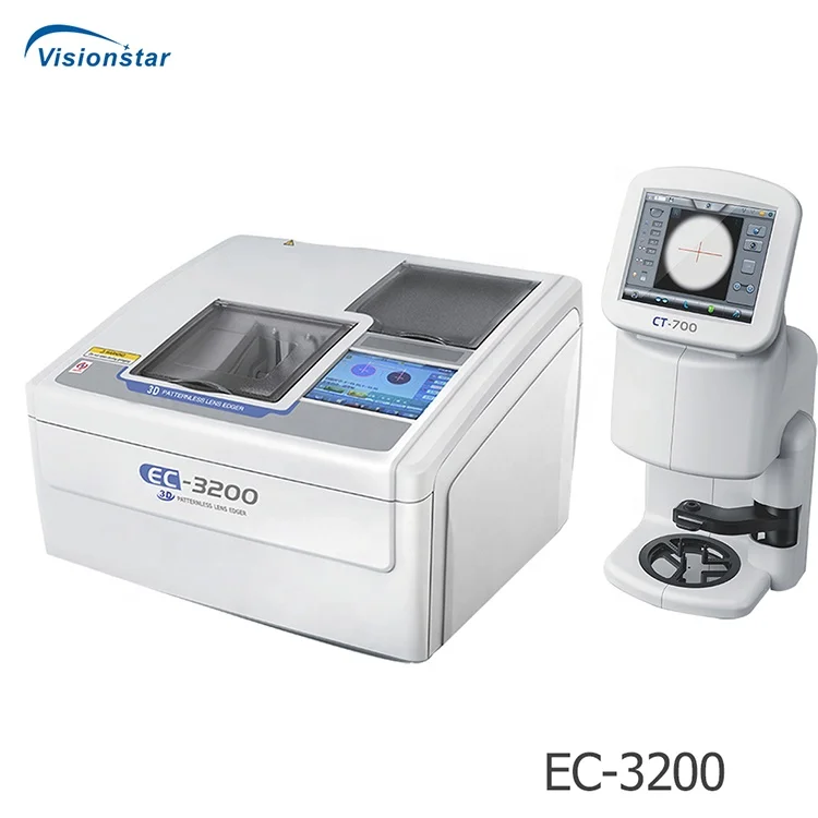 EC-3200 Optical Automatic Lens Edging Machine Patternless Auto Lens Edger for Sale