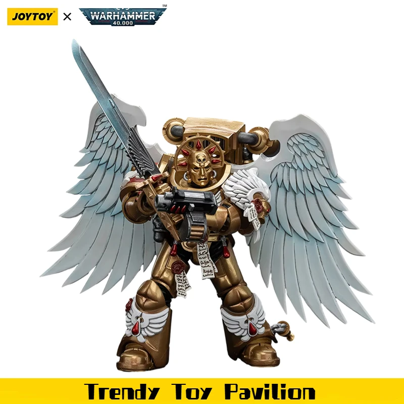 

【JOYTOY】Warhammer 40K Blood Angels Sanguinary Guard с мечом Encarmine 1 1/18, игрушки-куклы