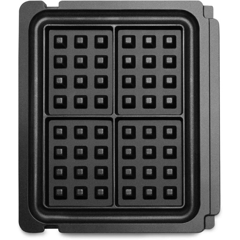 

BGR001 No-mess Waffle Plates, Nonstick Plates Small