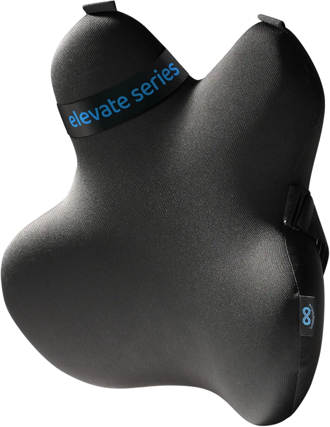 

Memory Foam Lumbar Support Pillow for Office and Car Chairs - Promotes Posture, Relieves Back Pain