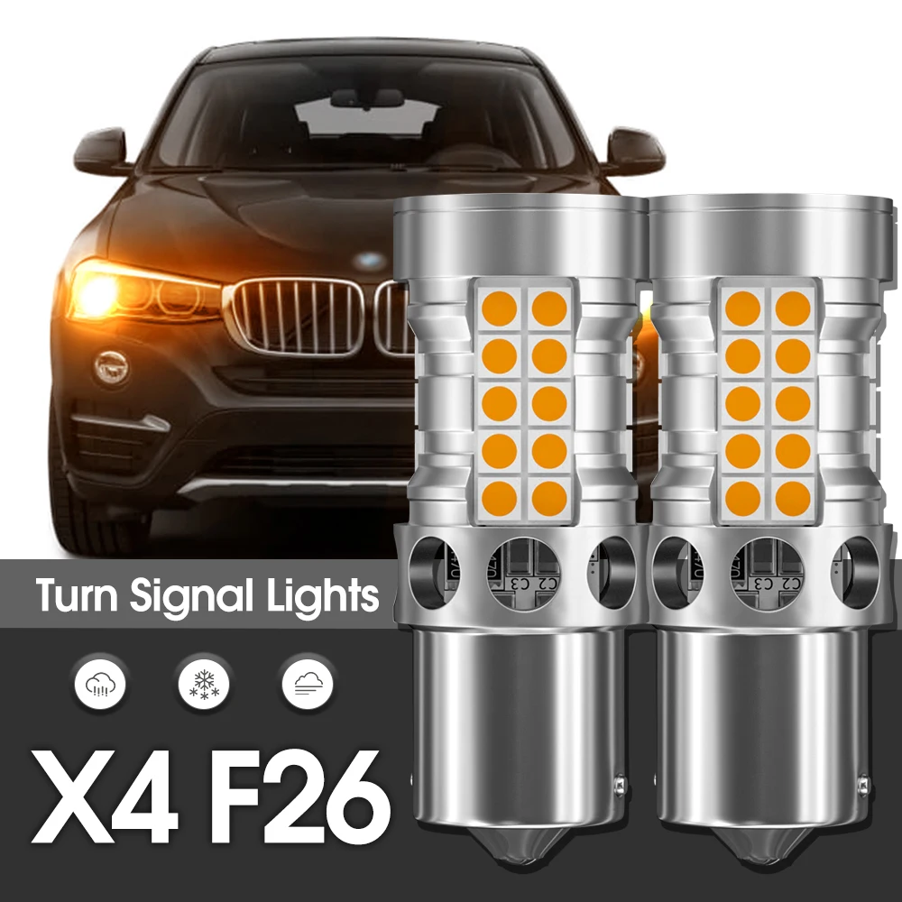 Canbus LED Rear Turn Signal Light Lamp 2pcs Accessories For BMW X4 F26 2014-2018 2015 2016 2017